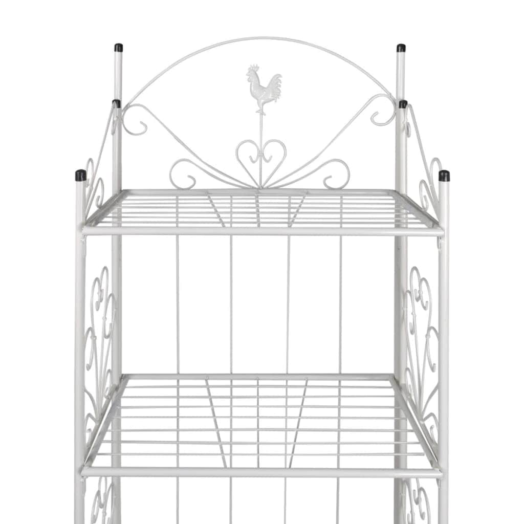 Plant Rack Square White - Simple deals
