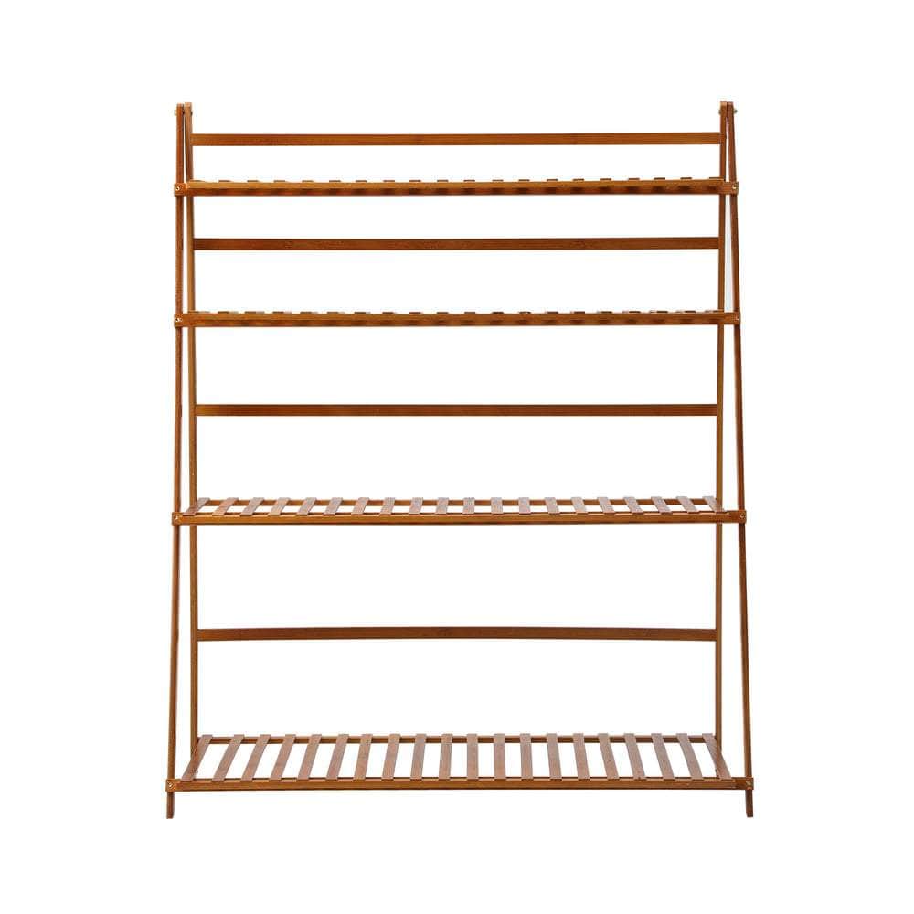 Plant Shelf Rack Display Stand 4-tier Indoor Outdoor