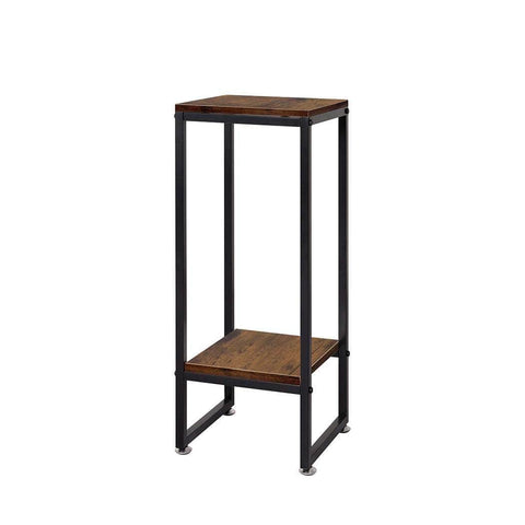 Plant Stand Garden Home Decor Oak Medium