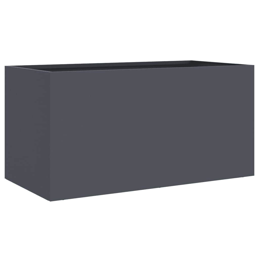 Steel finish - Planter Anthracite Cold-rolled Steel