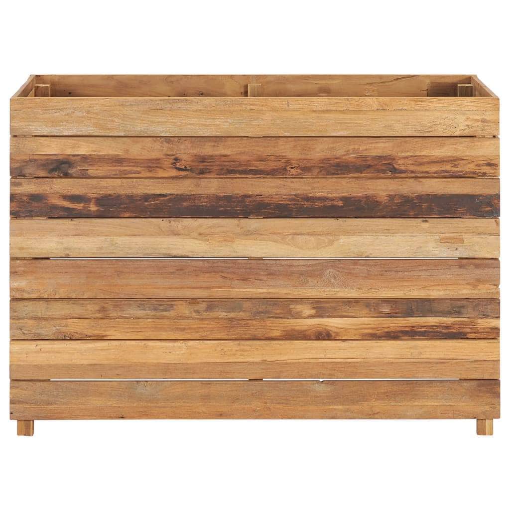 Planter - Recycled Teak and Steel