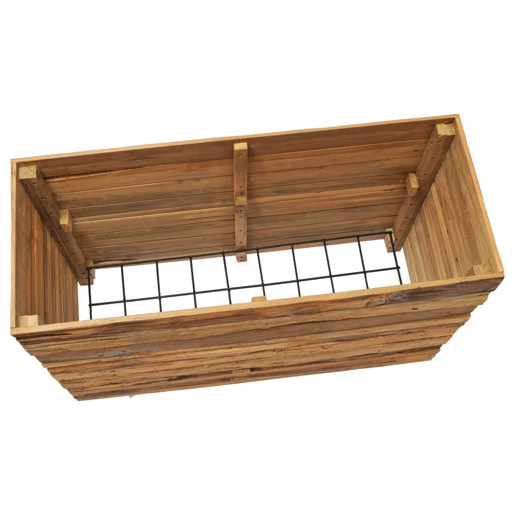 Planter - Recycled Teak and Steel