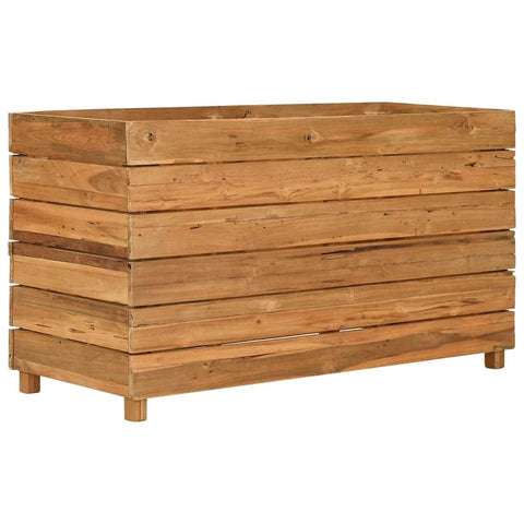 Planter  Teak and Steel