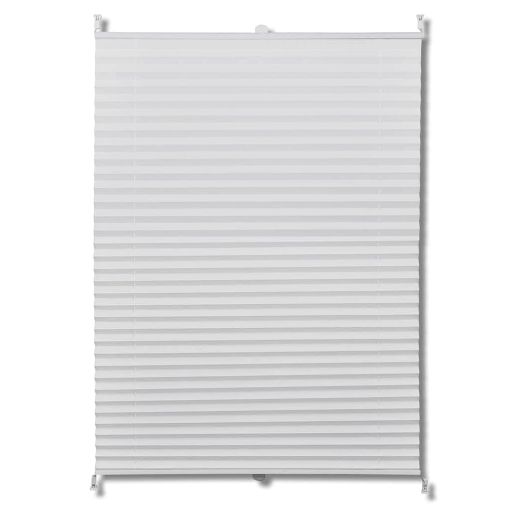 Plisse Blind  White Pleated Blind Crepe fabric