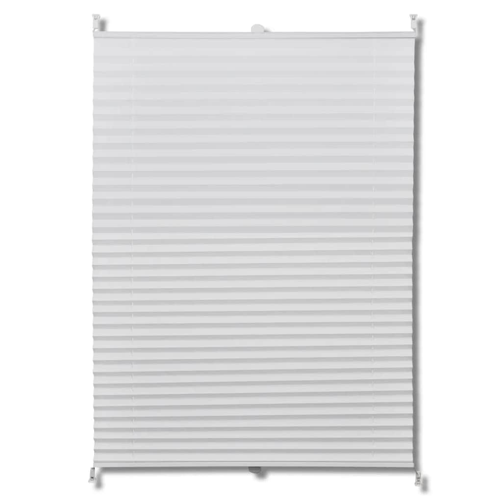 Plisse Blind  White Pleated Blind MXL
