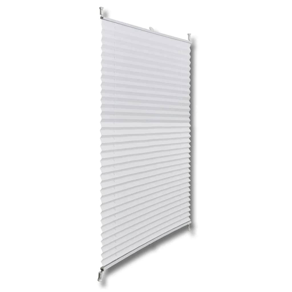 Plisse Blind  White Pleated Blind MXL