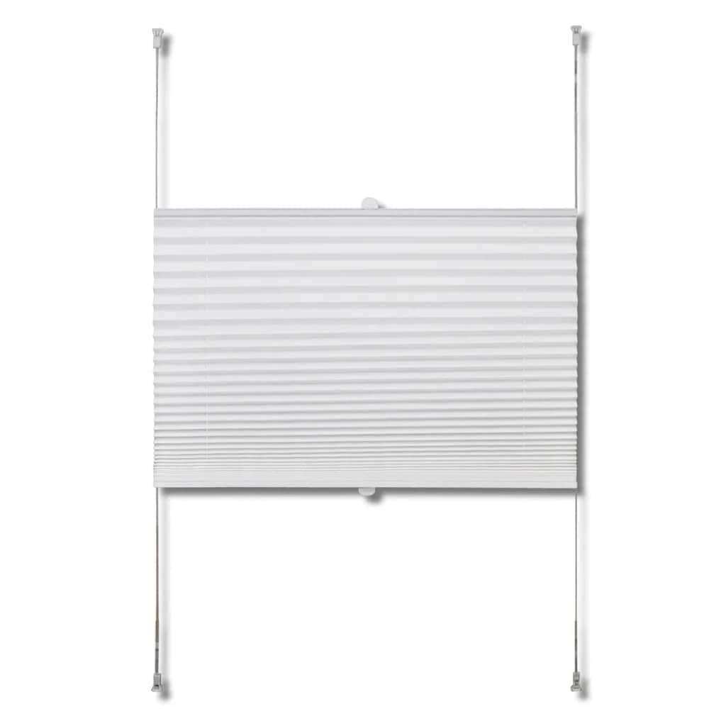 Plisse Blind White Pleated Blind S
