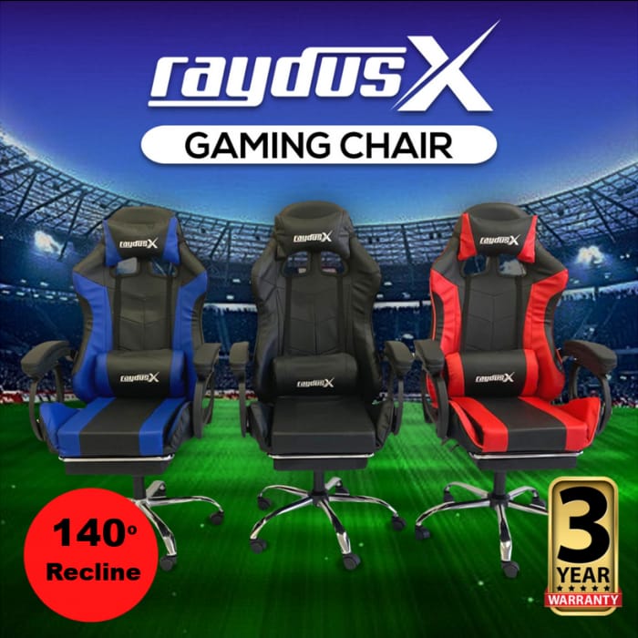 Gaming Office Chairs With Back Massage Pointer And Recliner Footrest | discon idp - photo 6