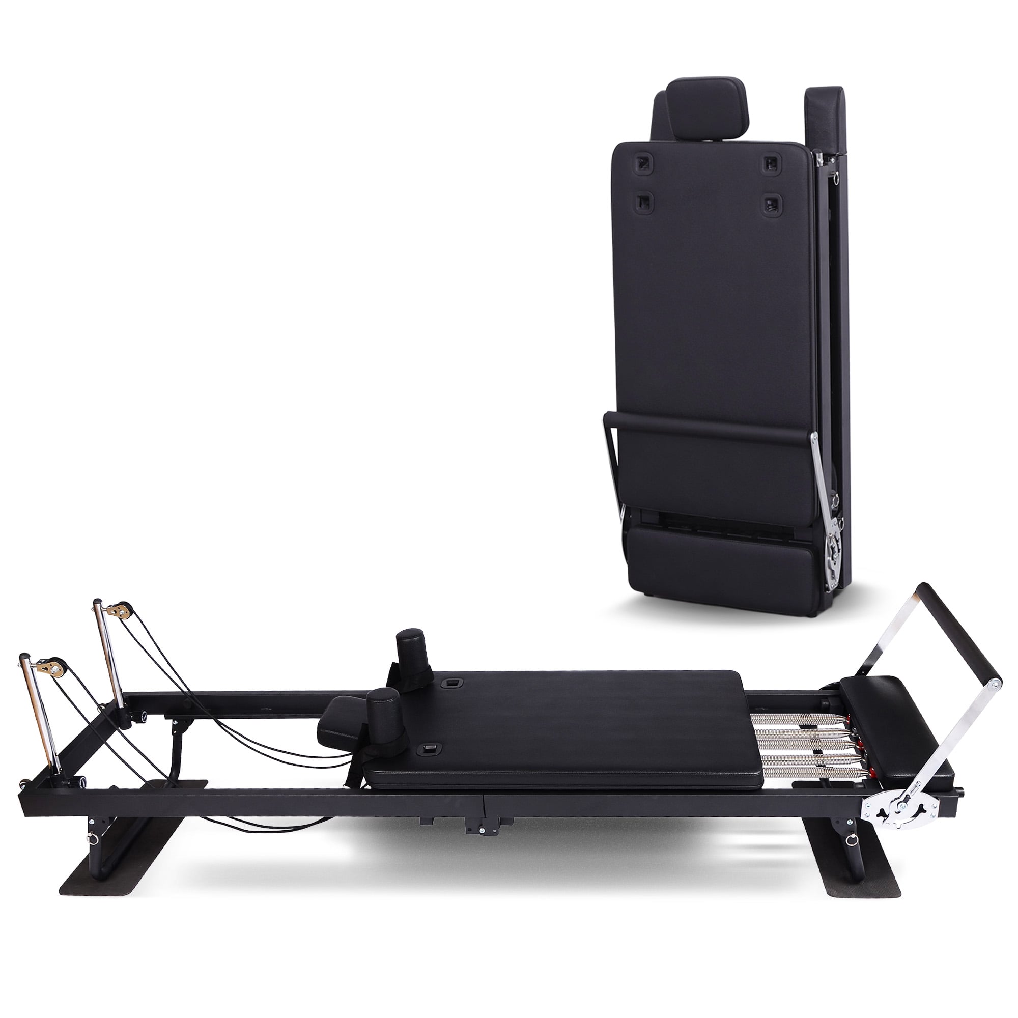 Pilates Reformer Steel Foldable 232x62x58.5cm
