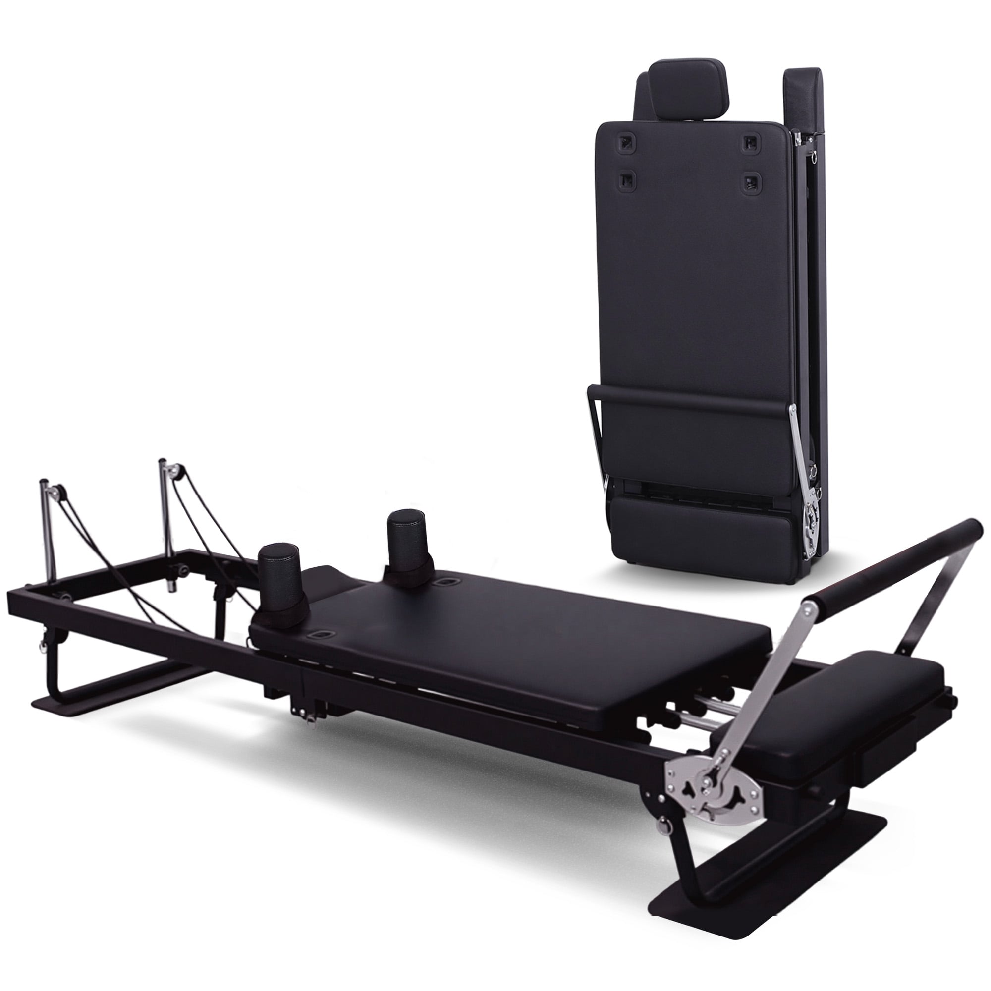 Pilates Reformer Steel Foldable 232x62x58.5cm