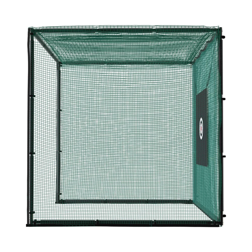 3M Golf Practice Net Hitting Cage With Steel Frame Baseball Training, Steel finish