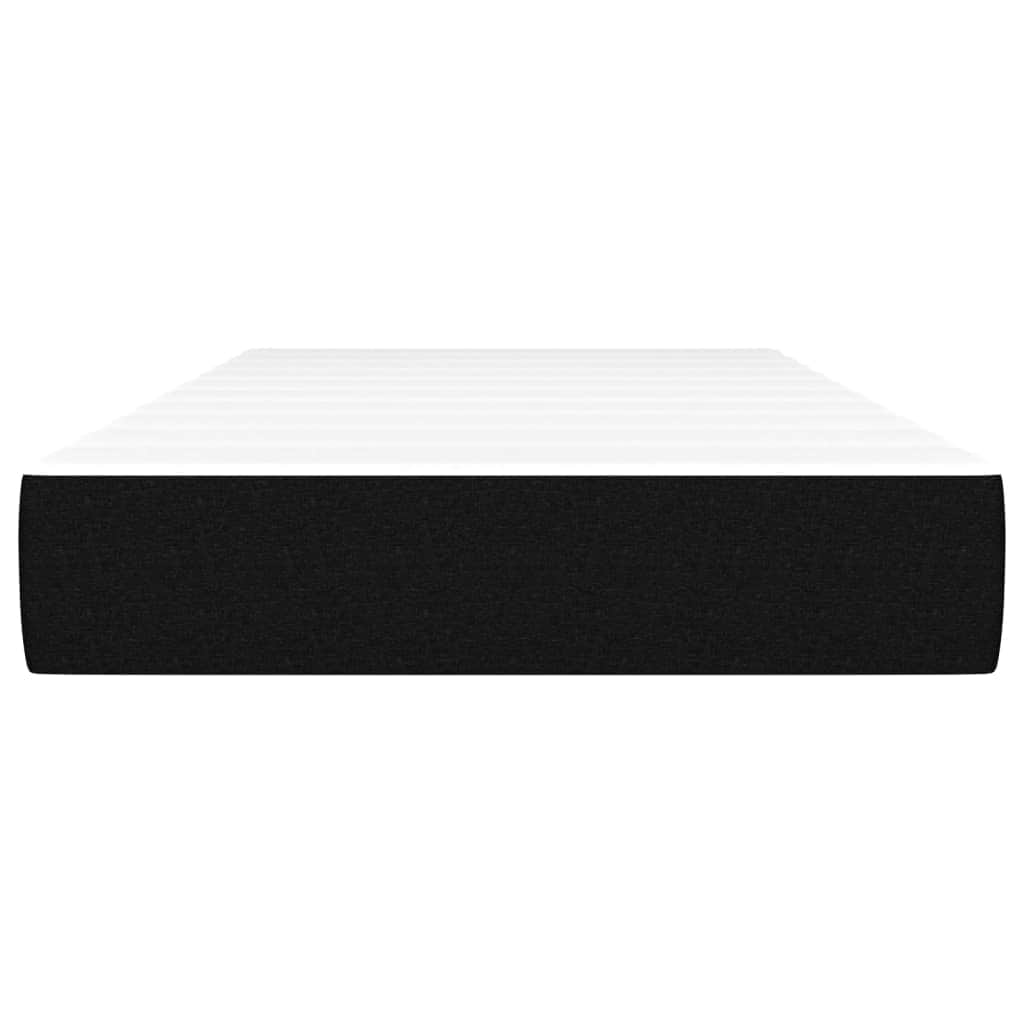 Pocket Spring Bed Mattress Black King Single Size Fabric
