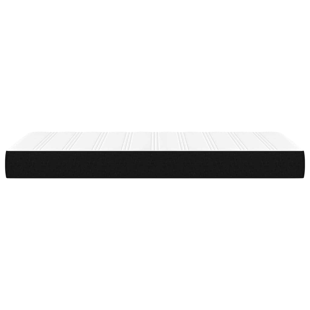 Pocket Spring Bed Mattress Black King Single Size Fabric