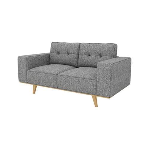 Pocket Spring Grey: 2-3 Seater Fabric Sofa