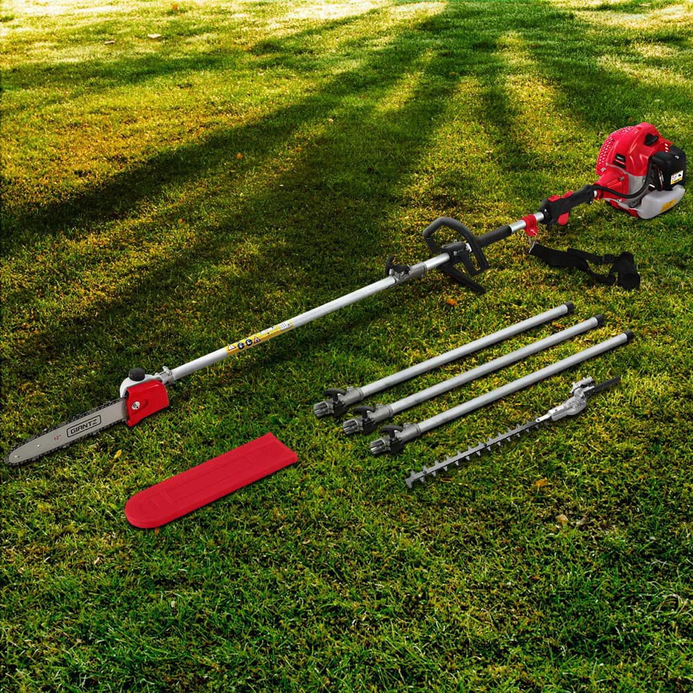 Pole Chainsaw Petrol Hedge Trimmer Pruner Chain Saw Brush Cutter Combo with Chainsaws - photo 8