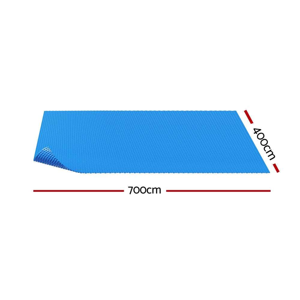 Pool Cover 600 Micron 7x4m Swimming Pool Solar Blanket Blue