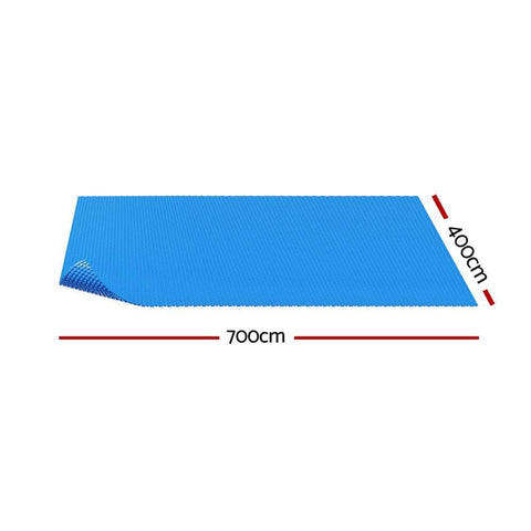 Pool Cover 600 Micron 7x4m Swimming Pool Solar Blanket Blue