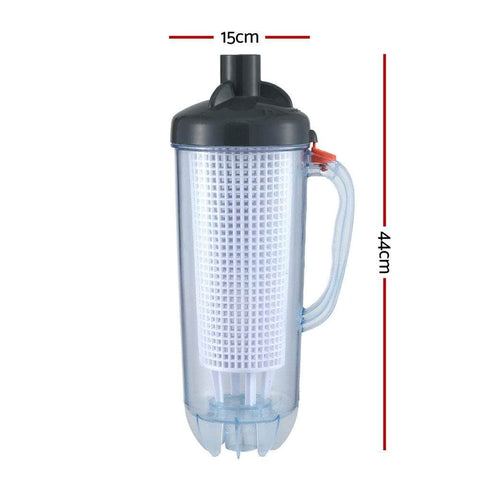 Pool Leaf Canister Cleaner Suction Catcher In-ground Swimming Pools