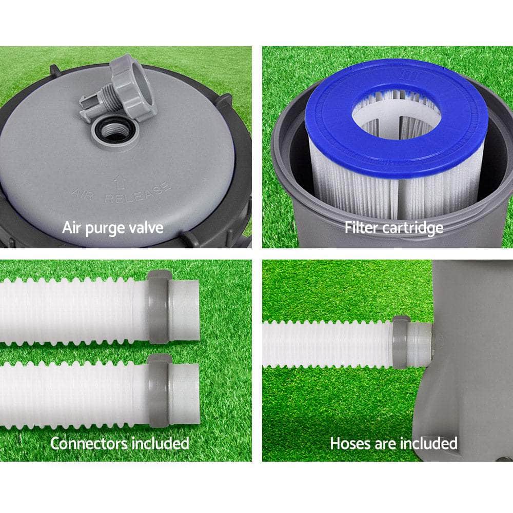 Pool Pump Cartridge Filter 330Gph 1249L/H Flowclear Filters Cleaner