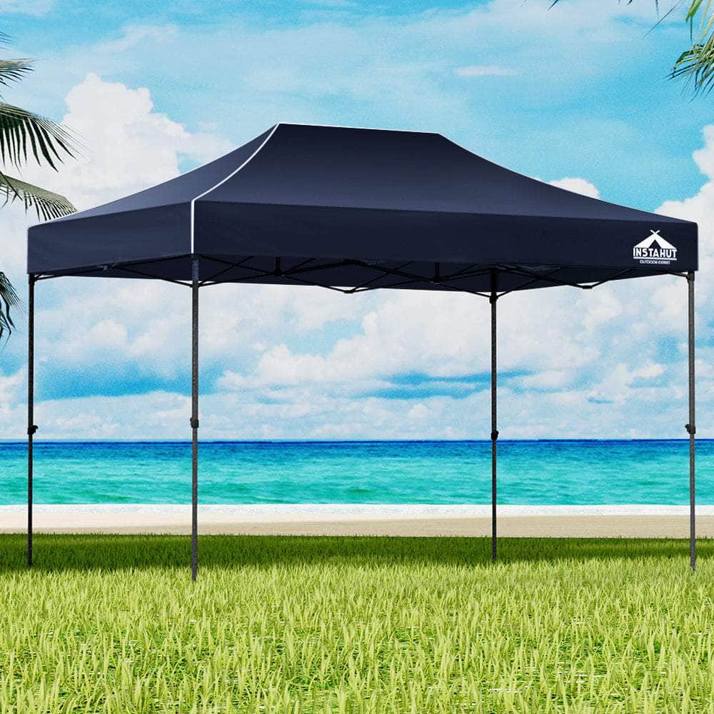 Pop Up 3X4.5M W/Base Podx4 - Navy | Canopies & Gazebos