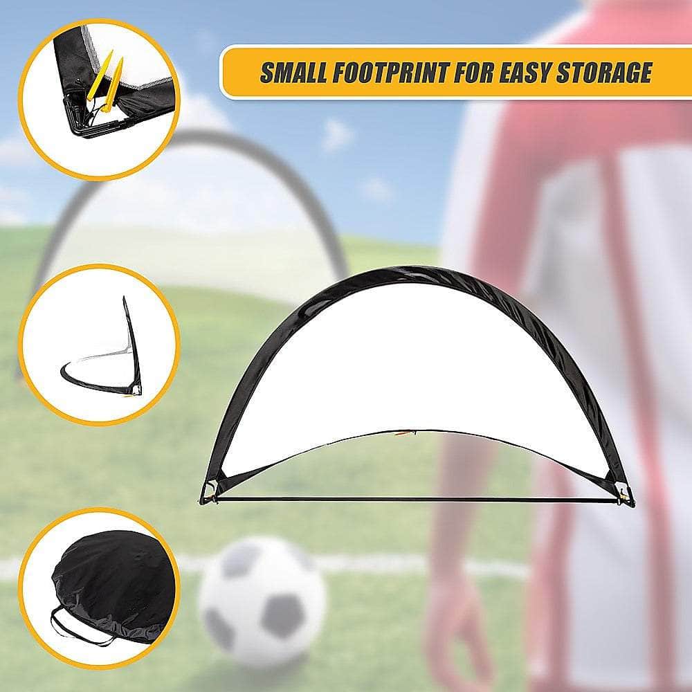 Pop Up Portable Soccer Football Goals