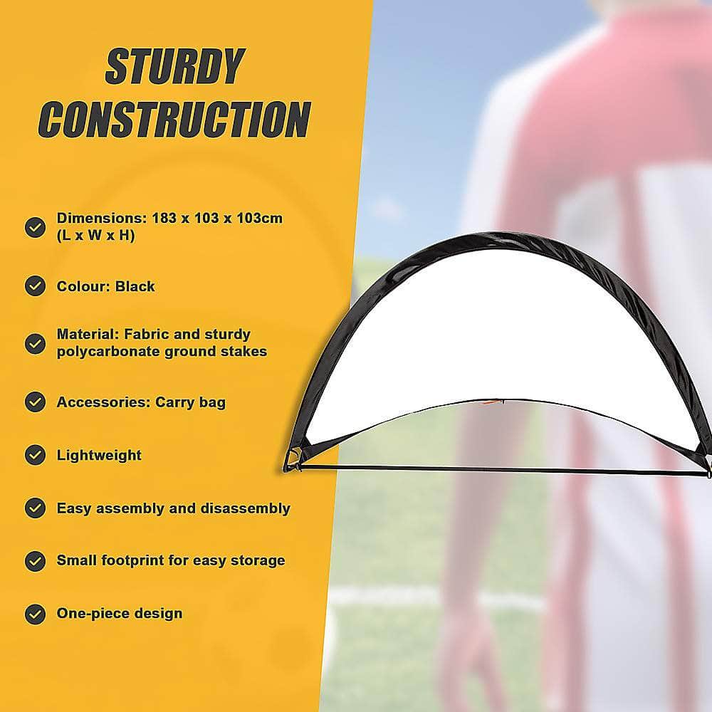 Pop Up Portable Soccer Football Goals