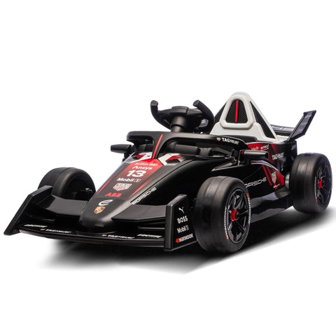 Porsche Formula E Kids Electric Ride On Car Remote Control 60W Dual Motors MP3 Player