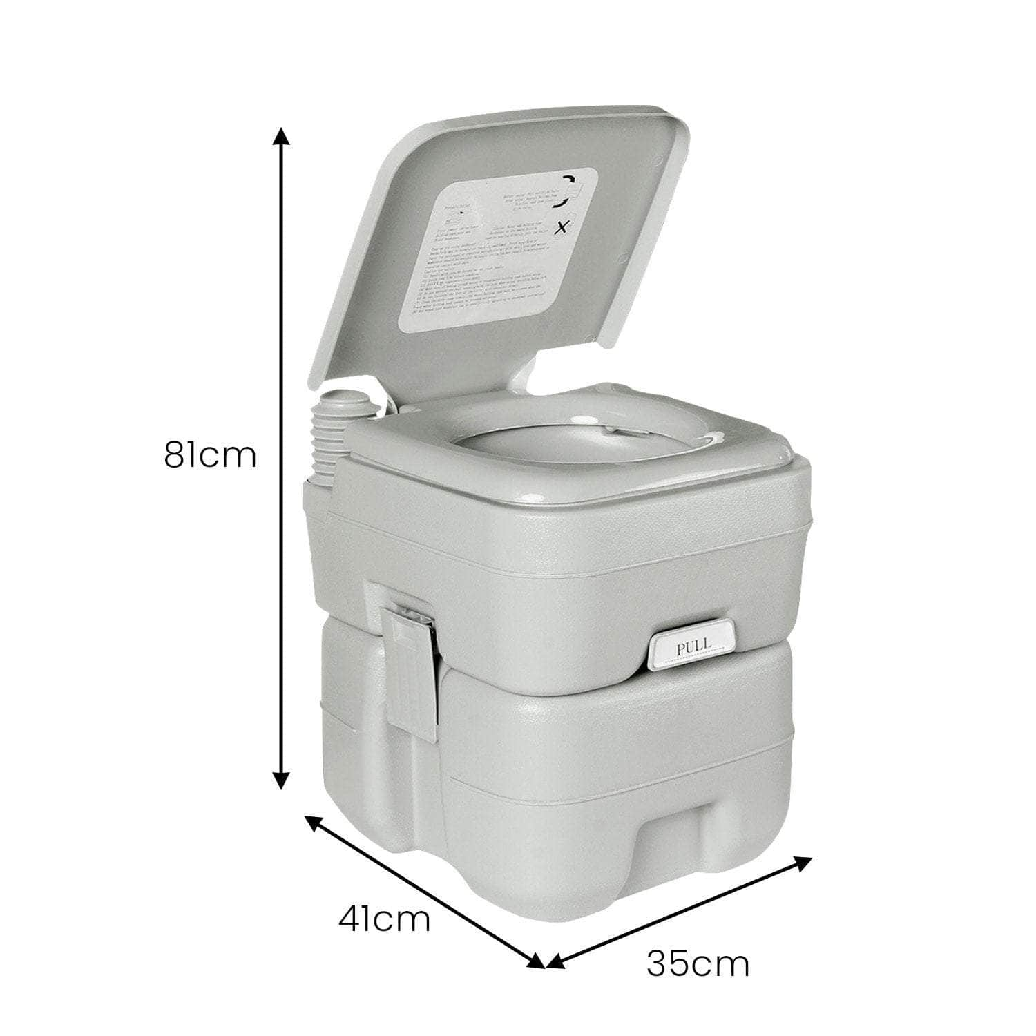 Portable 20L Camping Toilet