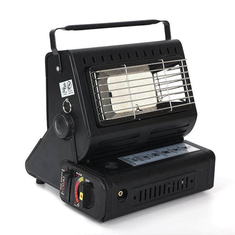 Portable Camping Butane Gas Heater - Black Au