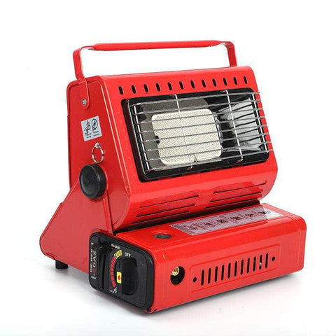 Portable Camping Butane Gas Heater - Black Au