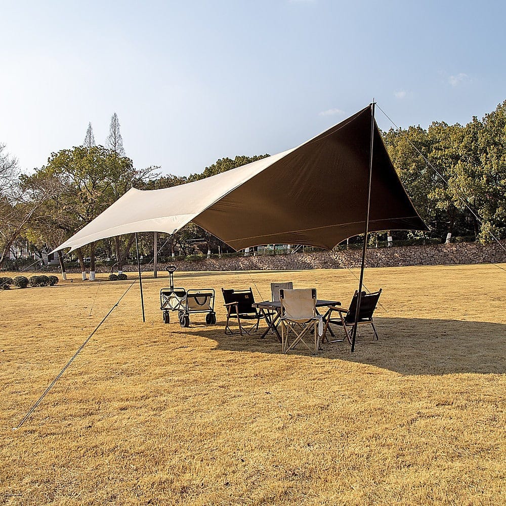 Portable Camping Canopy Awning 520x420cm Outdoor Shelter Tent - photo 11