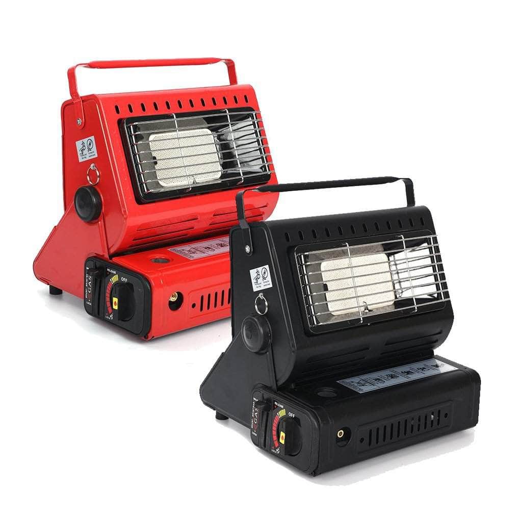 Portable Camping Hiking Butane Gas Heater - Red Au