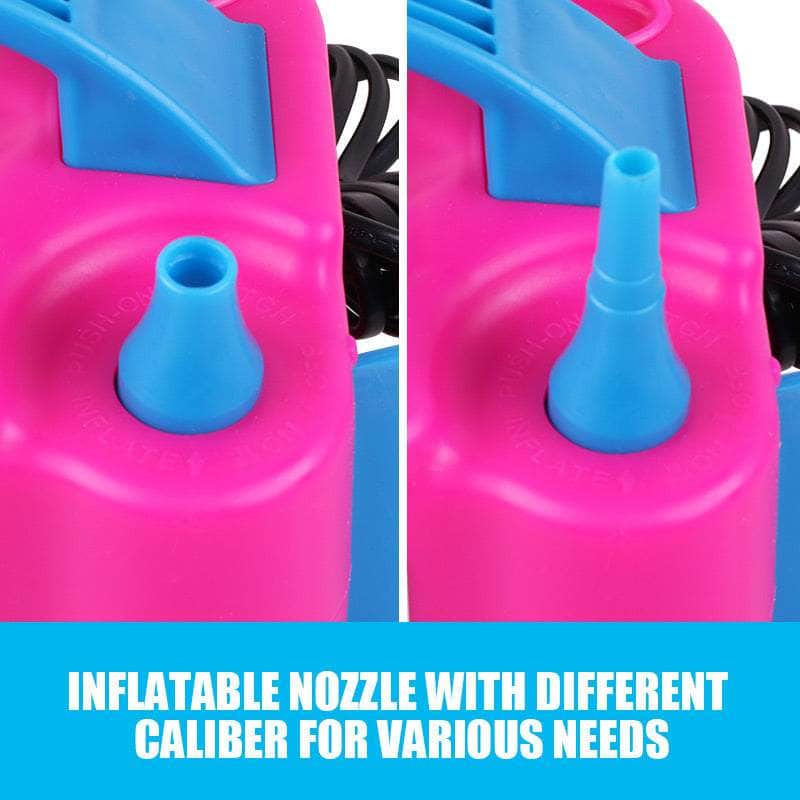 Portable Electric Balloon Air Pump + 80Pcs Balloons Inflator 600W
