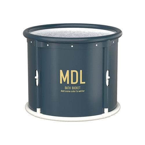 Portable Foldable Oxford Bathtub - 70x65cm Spa Water Bucket
