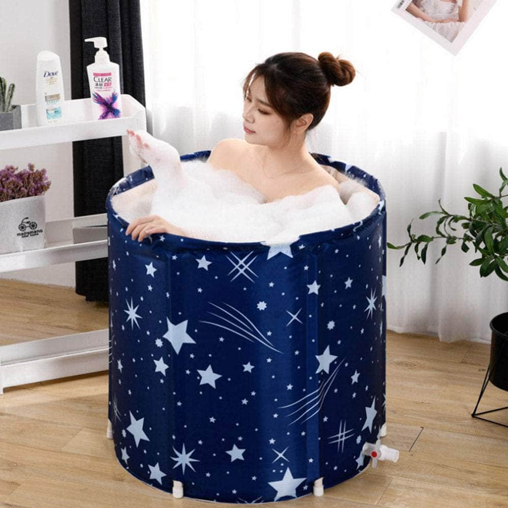 Portable Folding Bathtub Adult Spa Bath