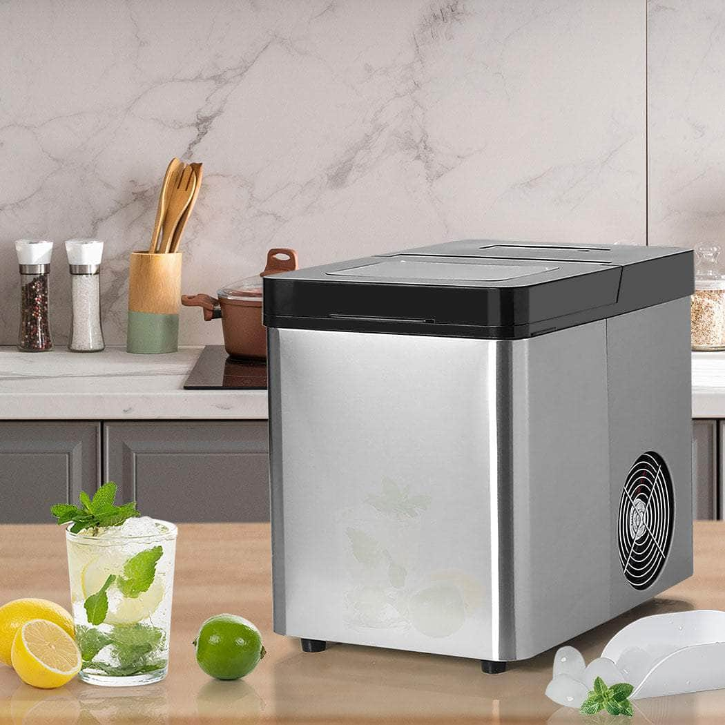 Portable Ice Maker Machine (2.1L) for Countertop Parties