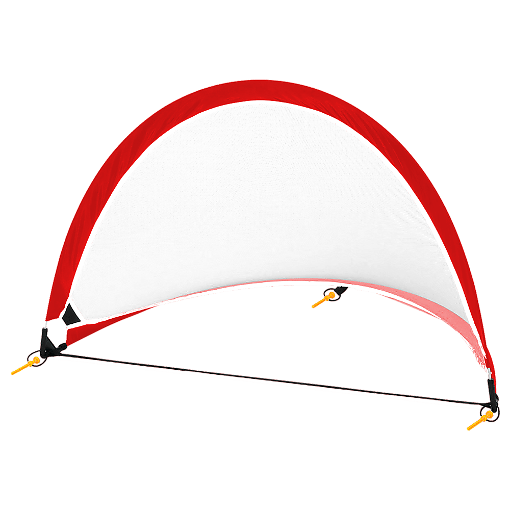 Portable Kids Soccer Goal Set with Cones