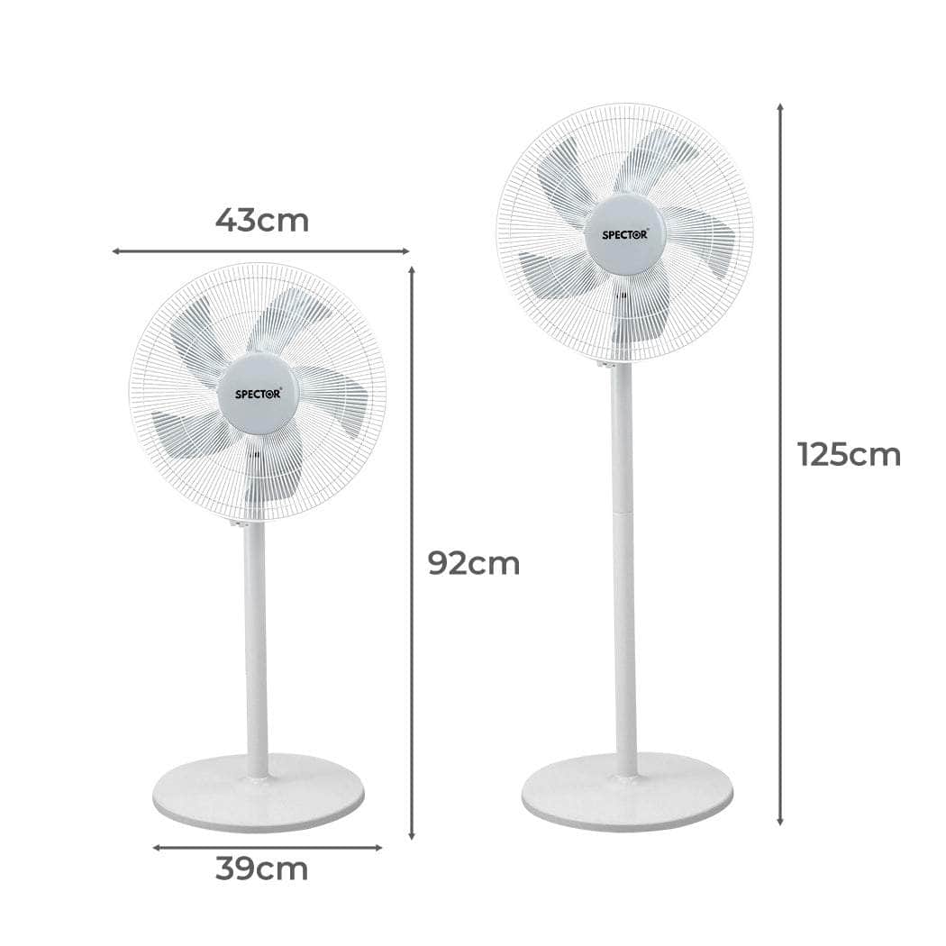 Portable Pedestal Floor Fan for Commercial Cooling (3 Speed)