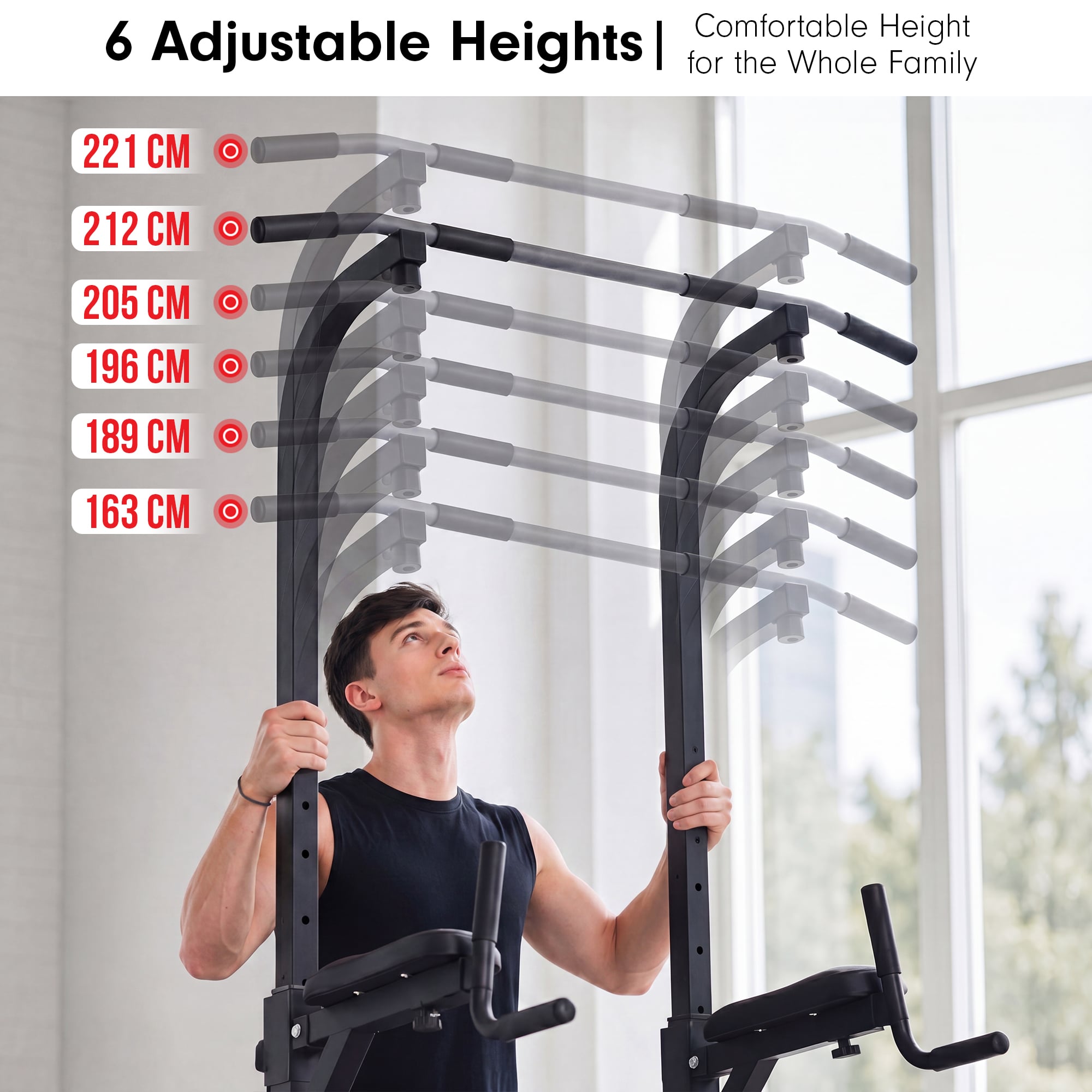 Strength Tower Multifunction Trainer 85x100x180cm