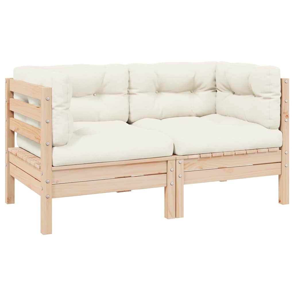 Premium 2 Seater Garden Sofa with Patio Setup Modern Living