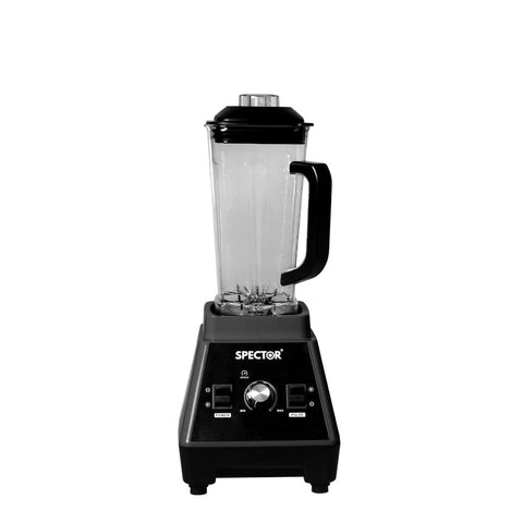 Premium 2L Commercial Blender Mixer Black  High Back Support
