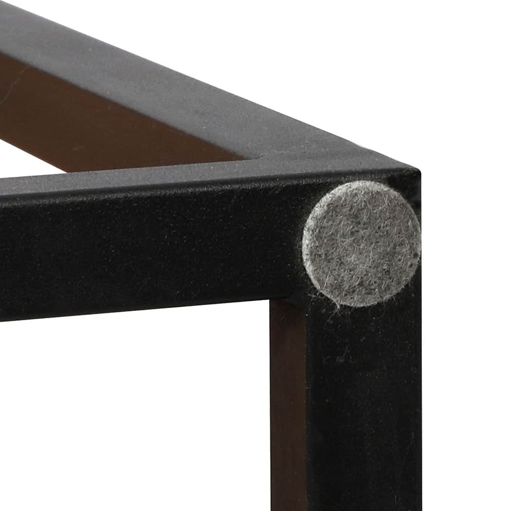 Premium 2PCS Nesting Coffee Tables  Wood Finish Classic Durable