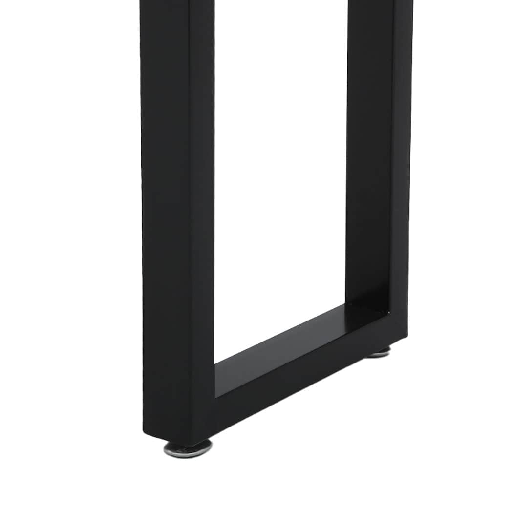 Premium 2x Dining Bench Chairs Wooden 140cm  Foldable Function