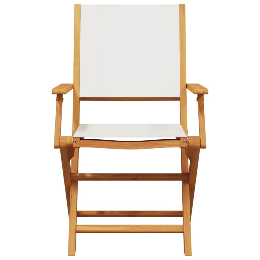 Premium 3 Piece Bistro Set Cream Relaxing Seating Home Comfort