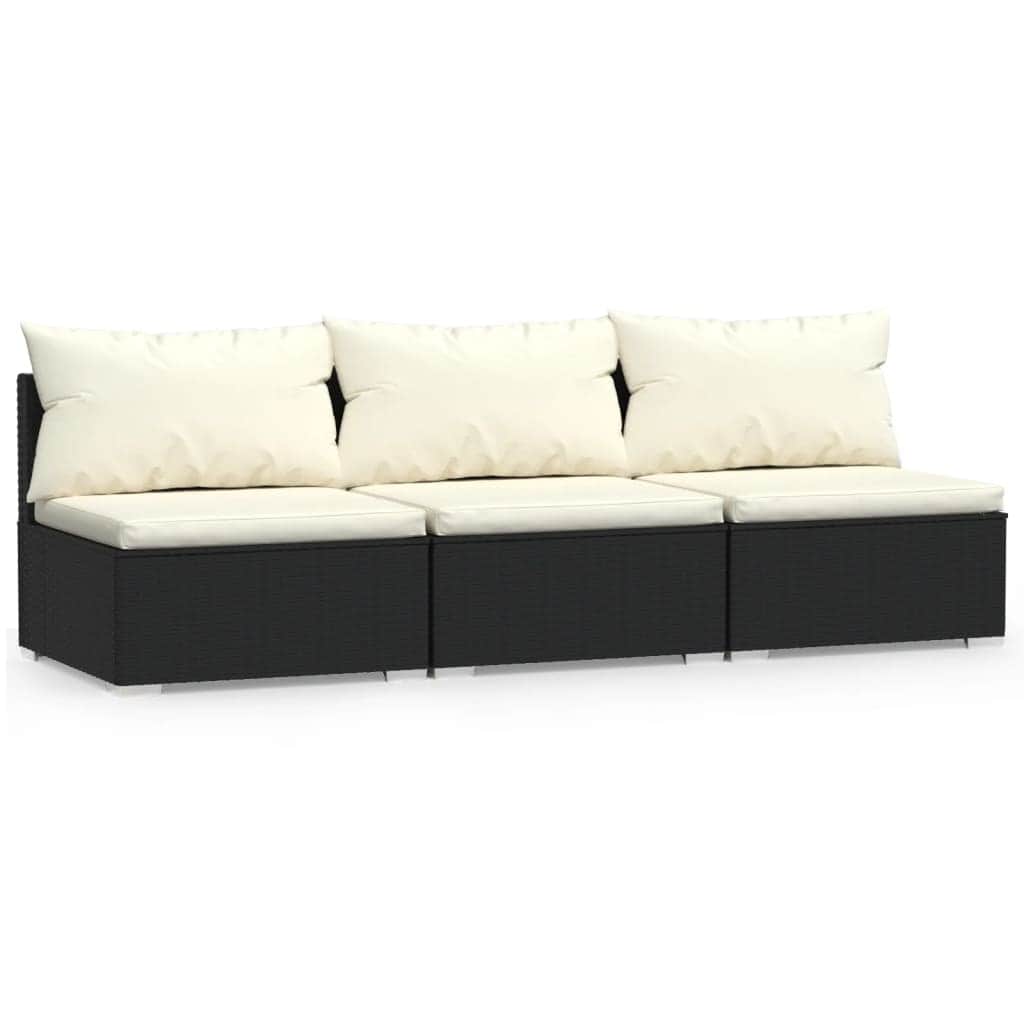 Premium 3 Seater Sofa with Cushions Daily Living Essential Essentials