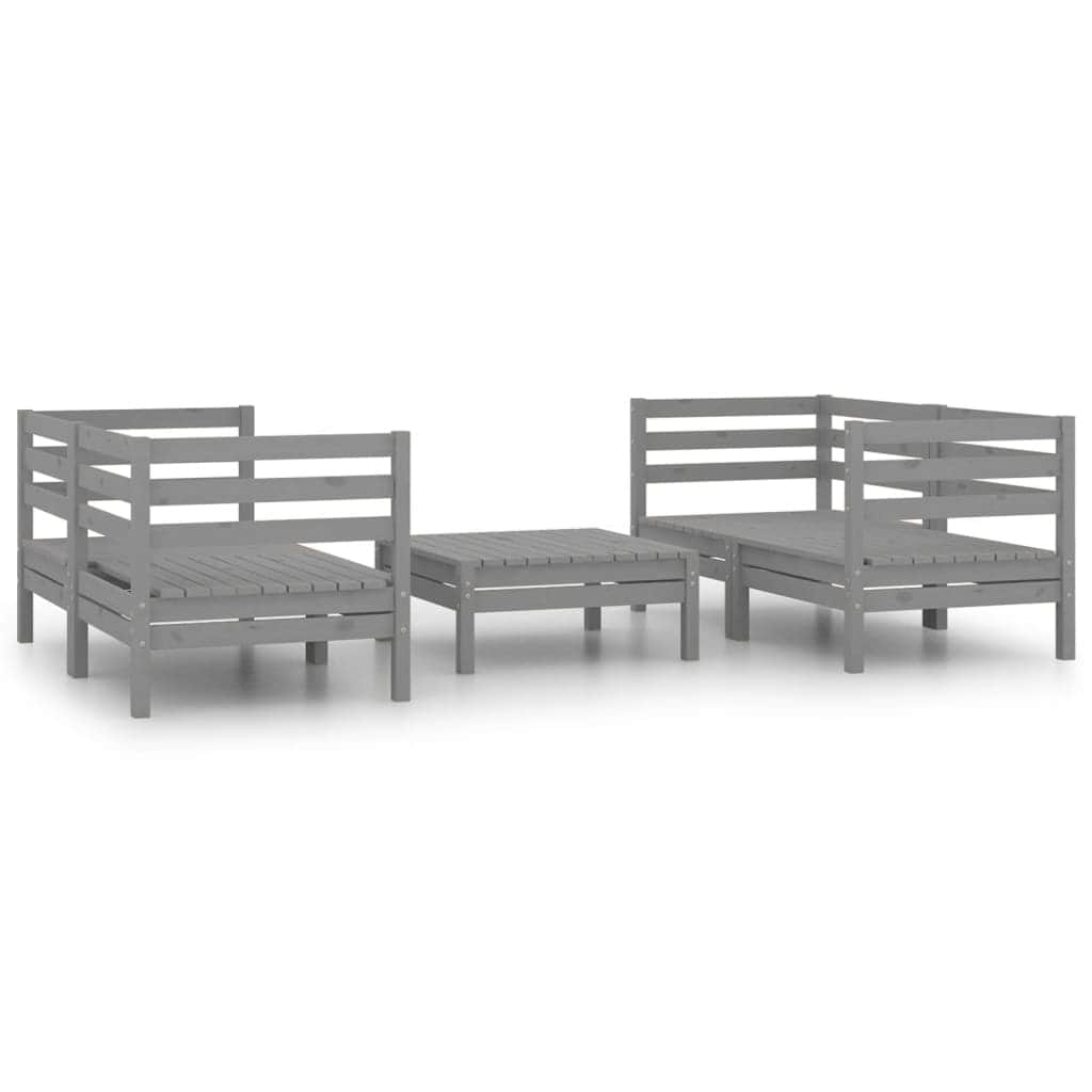 Premium 5 Piece Garden Lounge Set Indoor Outdoor Use Home Comfort