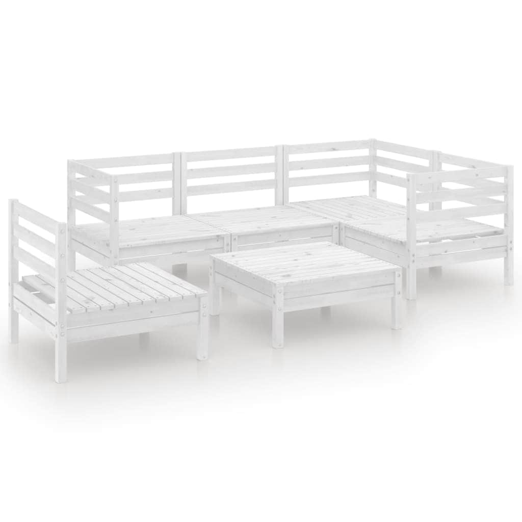 Premium 6 Piece Garden Lounge Set Garden Gathering Patio Relax