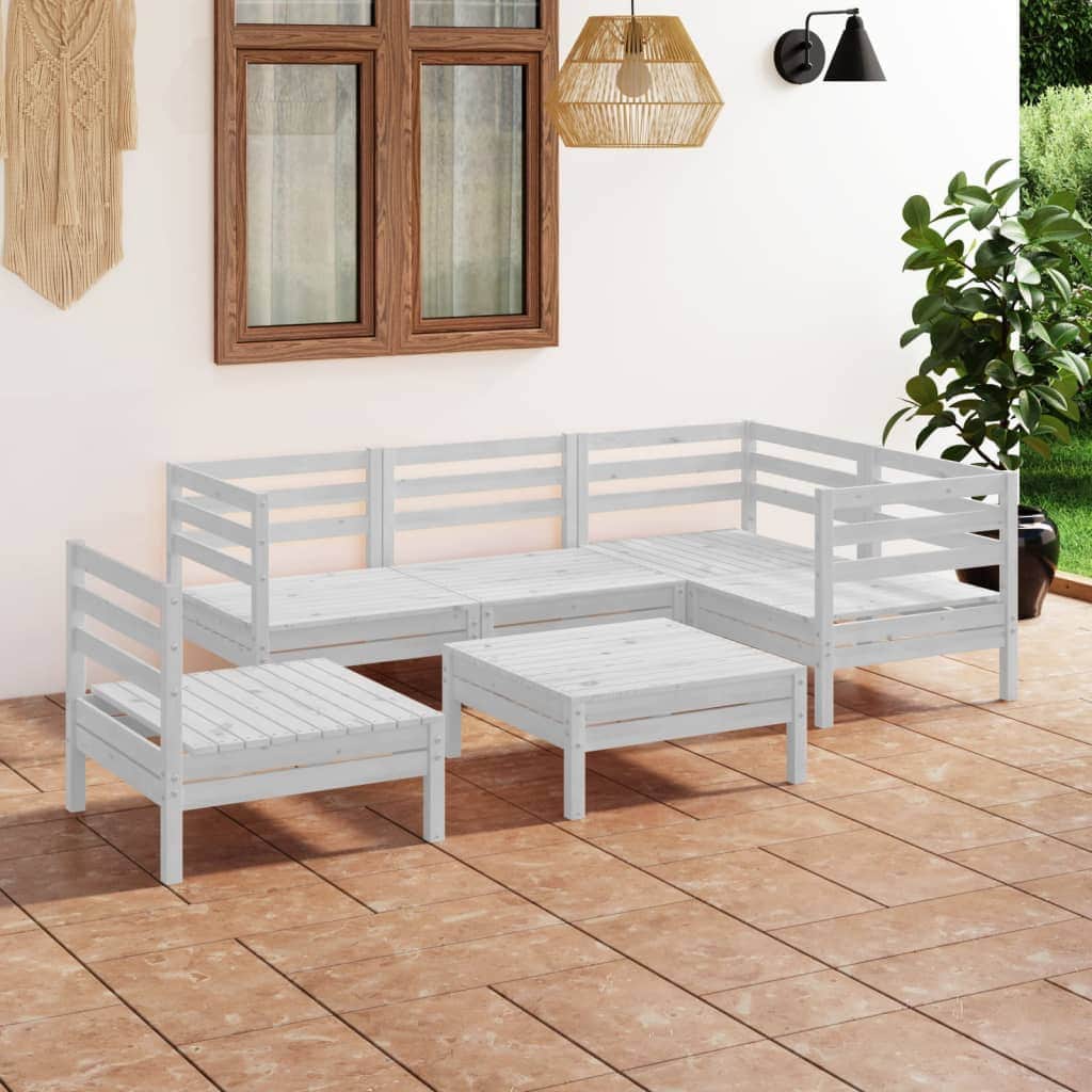Premium 6 Piece Garden Lounge Set Garden Gathering Patio Relax