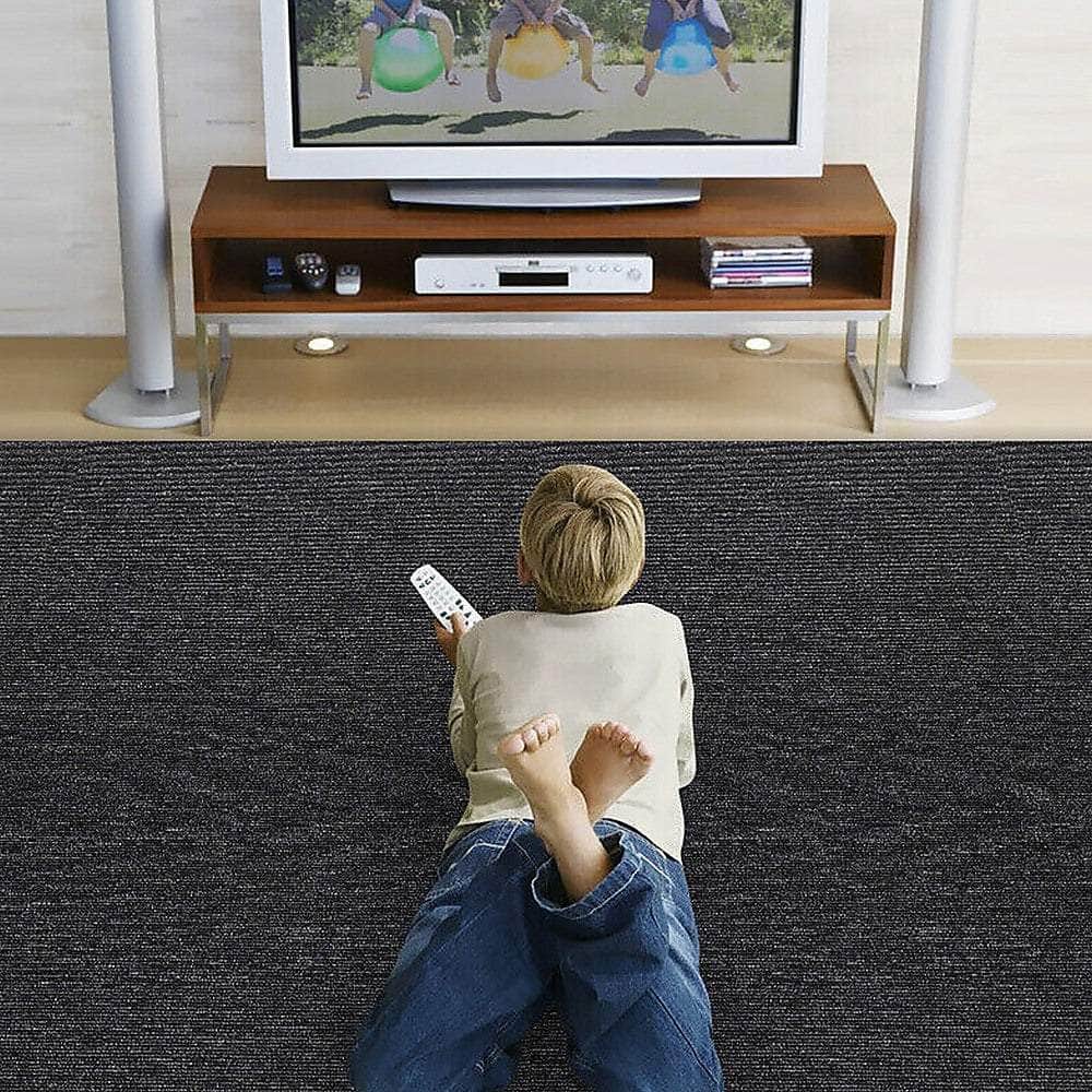 Premium Carpet Tiles Box, Charcoal