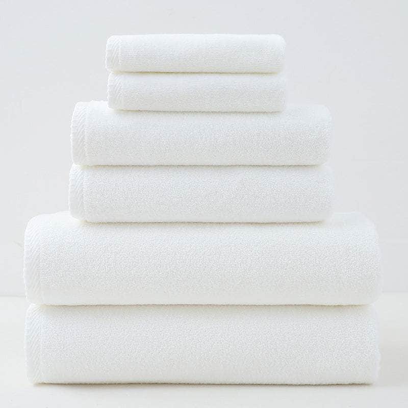 Premium Cotton Towel Set - Soft & Absorbent (6-Piece)